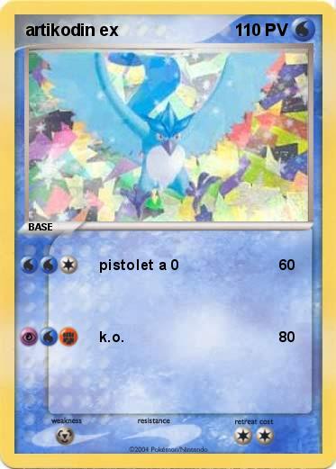 Pokemon artikodin ex