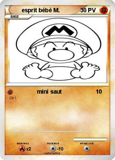 Pokemon esprit bébé M.