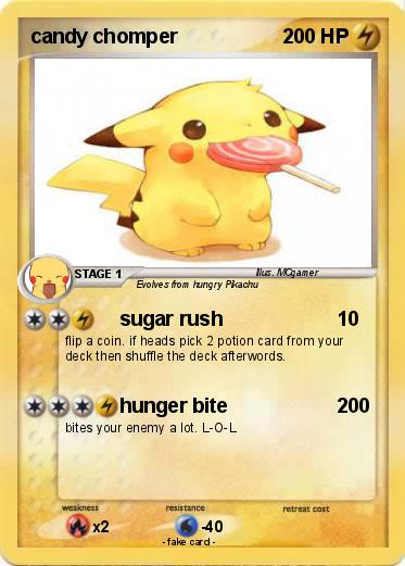 Pokemon candy chomper