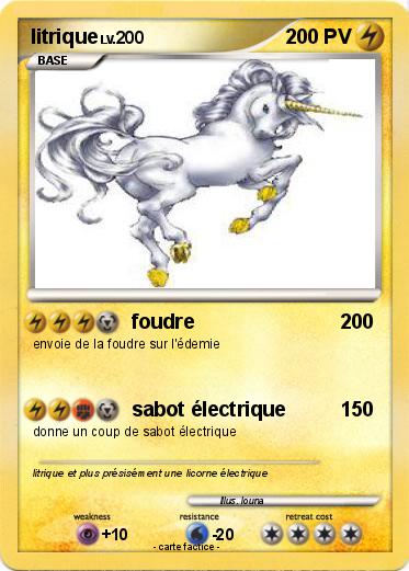 Pokemon litrique