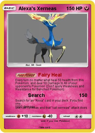 Pokemon Alexa's Xerneas
