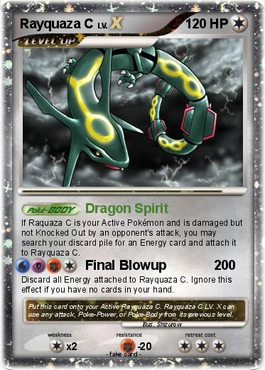 Pokemon Rayquaza C