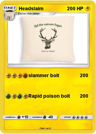 Pokemon Headslaim