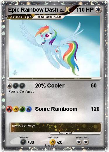 Pokemon Epic Rainbow Dash