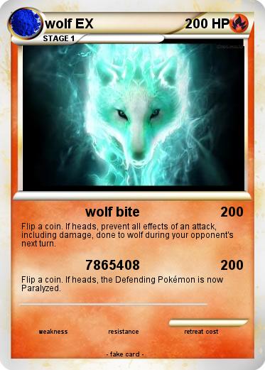 Pokemon wolf EX