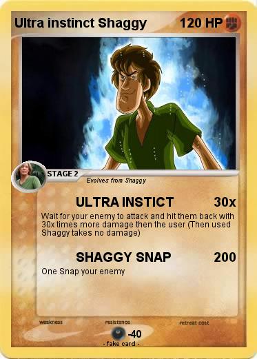 Pokemon Ultra instinct Shaggy
