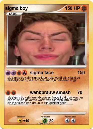 Pokemon sigma boy