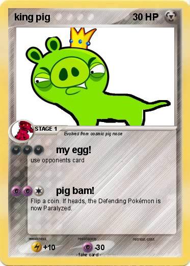Pokemon king pig
