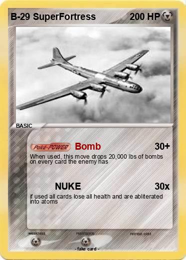 Pokemon B-29 SuperFortress