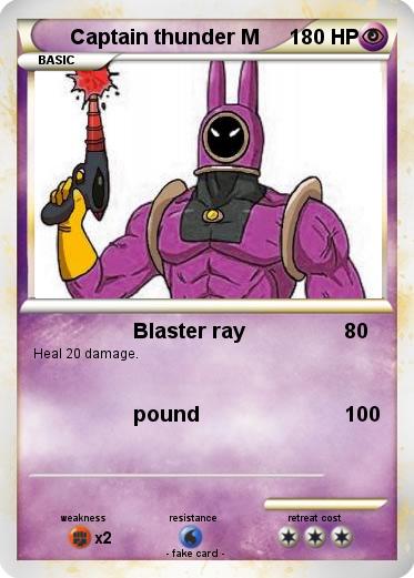 Pokemon Captain thunder M