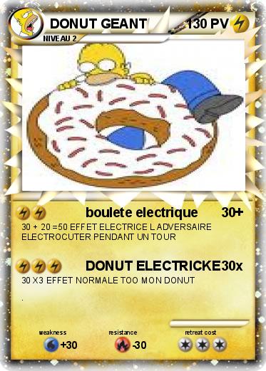 Pokemon DONUT GEANT