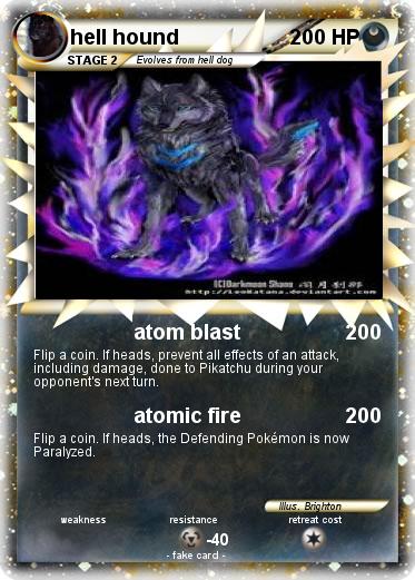 Pokemon hell hound