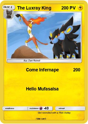 Pokemon The Luxray King