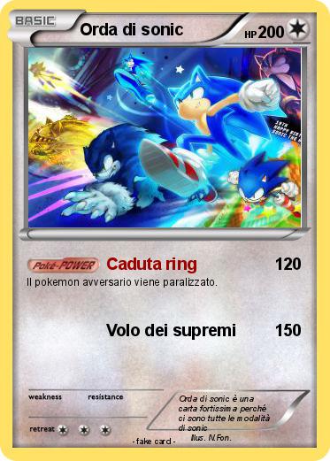 Pokemon Orda di sonic