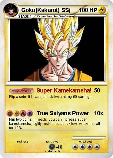 Pokemon Goku(Kakarot) SSj