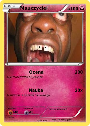 Pokemon Nauczyciel