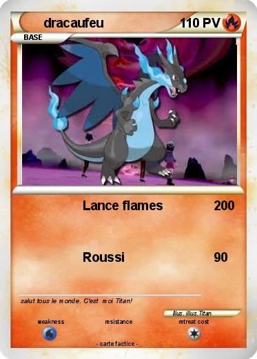 Pokemon dracaufeu