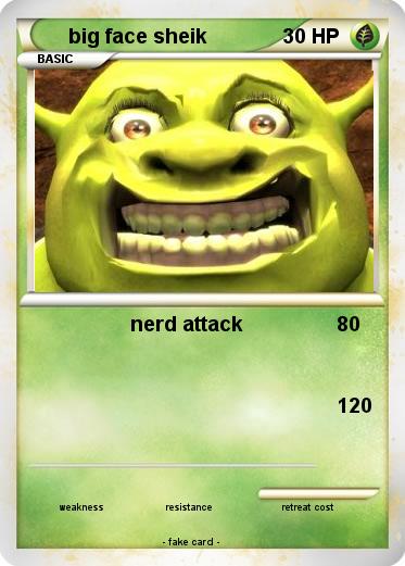 Pokemon big face sheik