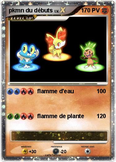 Pokemon pkmn du débuts