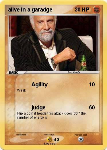 Pokemon alive in a garadge