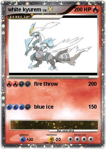 Pokemon white kyurem