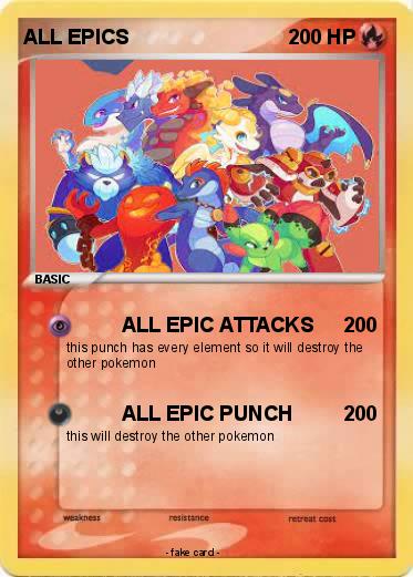 Pokemon ALL EPICS
