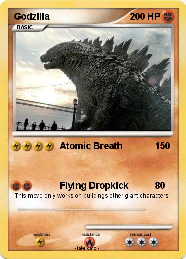 Pokemon Godzilla