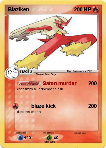Pokemon Blaziken
