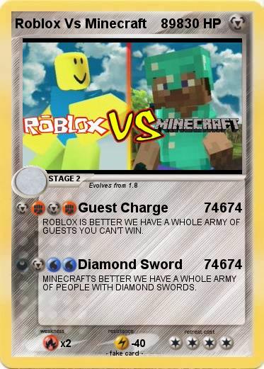Pokemon Roblox Vs Minecraft    898