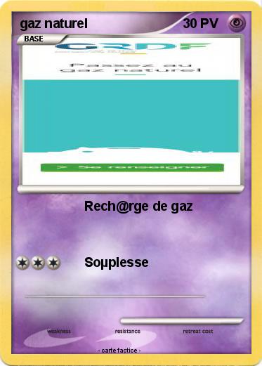 Pokemon gaz naturel