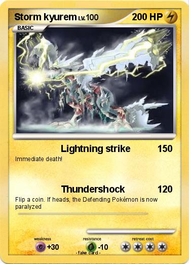 Pokemon Storm kyurem