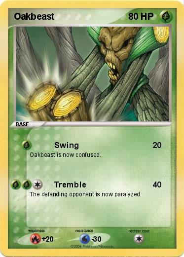 Pokemon Oakbeast