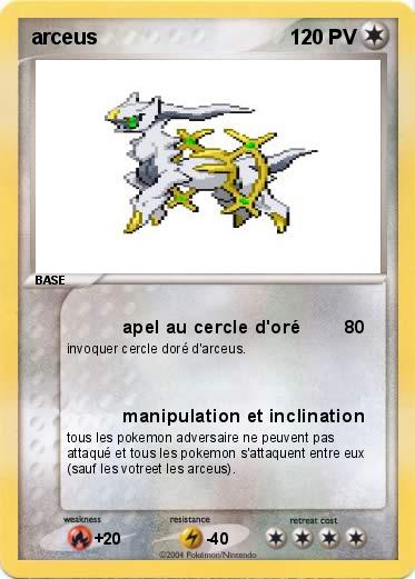 Pokemon arceus