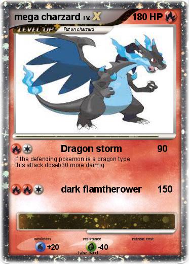 Pokemon mega charzard