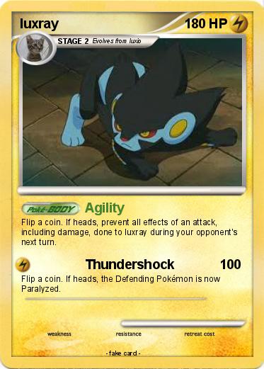 Pokemon luxray