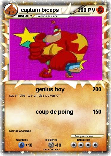 Pokemon captain biceps