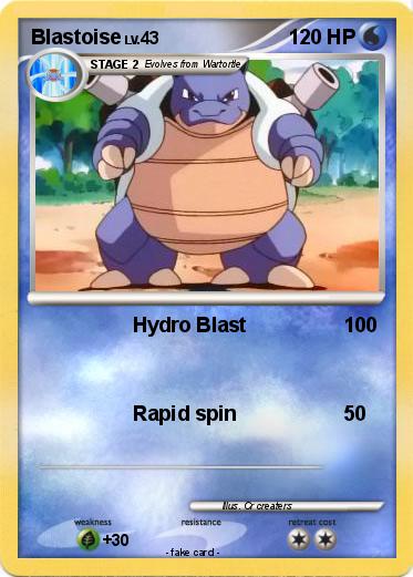 Pokemon Blastoise