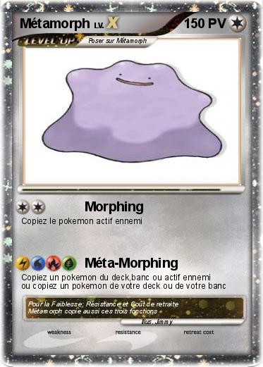 Pokemon Métamorph