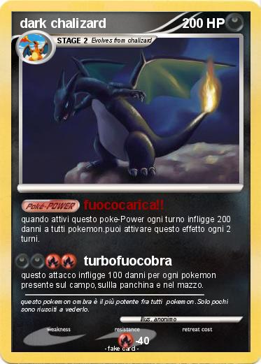 Pokemon dark chalizard