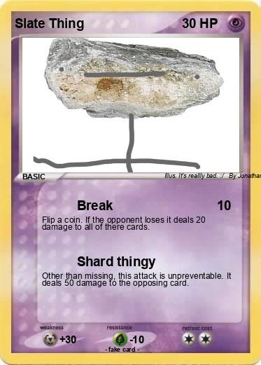 Pokemon Slate Thing