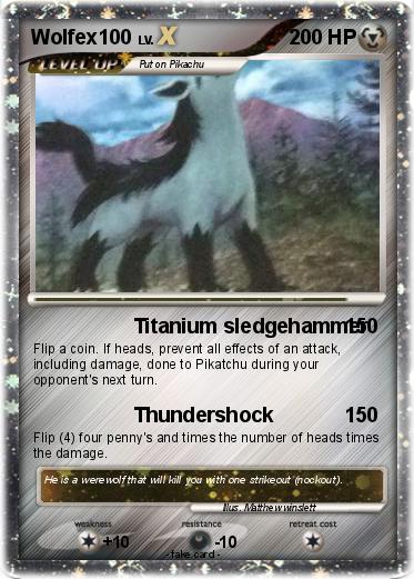 Pokemon Wolfex100