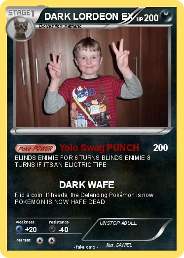 Pokemon DARK LORDEON EX