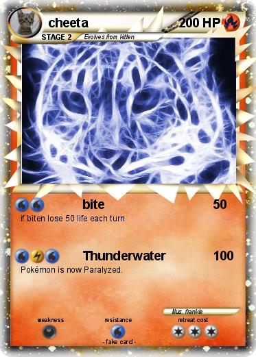 Pokemon cheeta