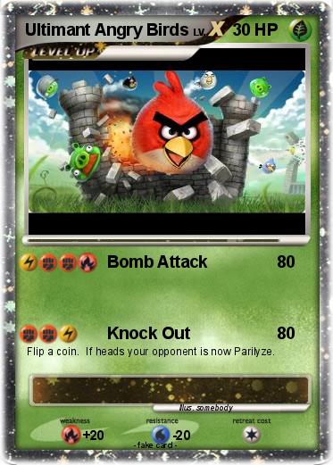 Pokemon Ultimant Angry Birds
