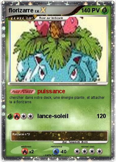 Pokemon florizarre
