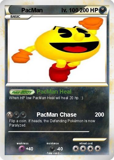 Pokemon PacMan            lv. 100