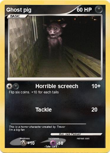 Pokemon Ghost pig