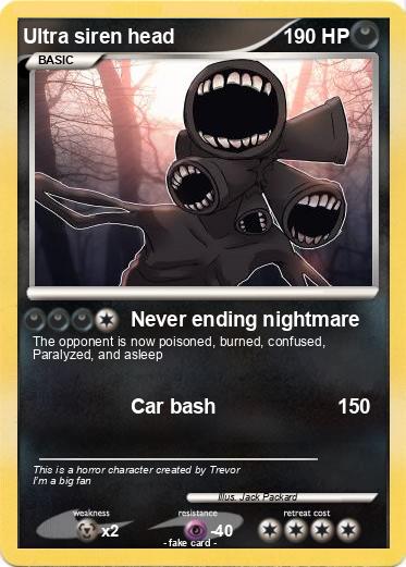 Pokemon Ultra siren head