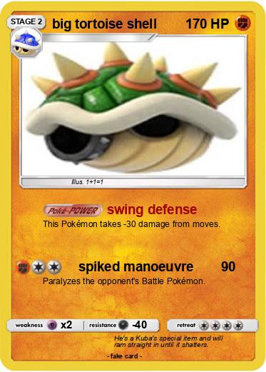 Pokemon big tortoise shell