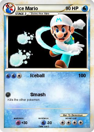 Pokemon Ice Mario